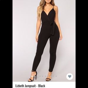 Black jumpsuit from fashion nova